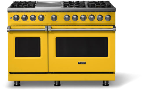 Viking 5 Series VDR54846GDA - 48"W. Dual Fuel Range; Six Burners with Griddle
