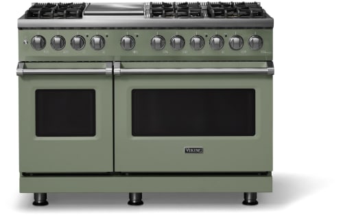 Viking 5 Series VDR54846GEU - 48"W. Dual Fuel Range; Six Burners with Griddle