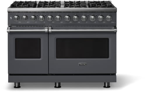 Viking 5 Series VDR54848BCS - 48"W. Dual Fuel Range; Eight Burners