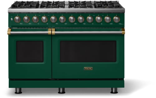 Viking 5 Series VDR54848BIVBBLP - 48"W. Dual Fuel Range; Eight Burners