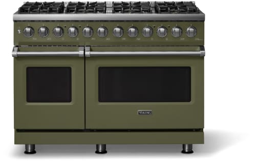 Viking 5 Series VDR54848BMALP - 48"W. Dual Fuel Range; Eight Burners