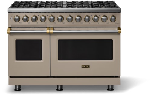 Viking 5 Series VDR54848BNABBLP - 48"W. Dual Fuel Range; Eight Burners