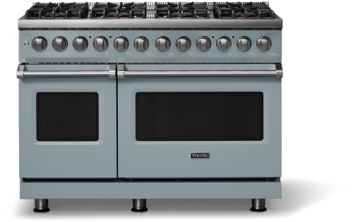 Viking 5 Series VDR54848BNS - 48"W. Dual Fuel Range; Eight Burners