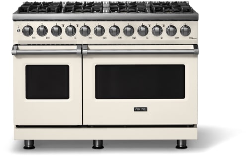 Viking 5 Series VDR54848BPW - 48"W. Dual Fuel Range; Eight Burners