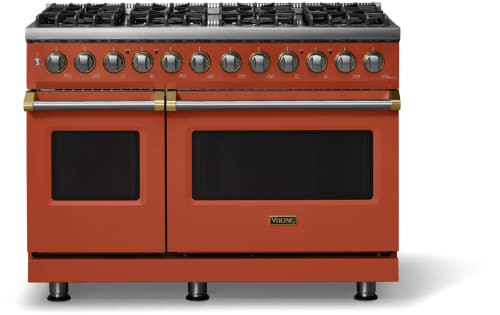 Viking 5 Series VDR54848BSCBBLP - 48"W. Dual Fuel Range; Eight Burners