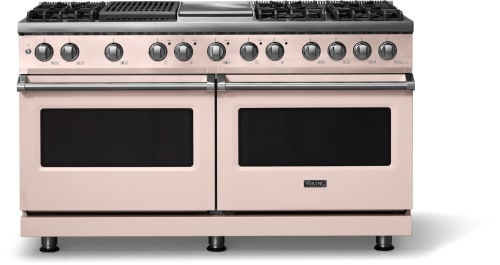 Viking 5 Series VDR56046GQBHLP - 60"W. Dual Fuel Range; Six Burners with Griddle and Grill
