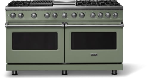 Viking 5 Series VDR56046GQEULP - 60"W. Dual Fuel Range; Six Burners with Griddle and Grill