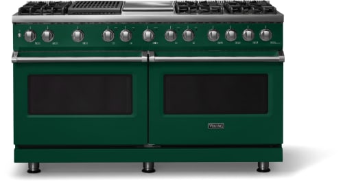 Viking 5 Series VDR56046GQIVLP - 60"W. Dual Fuel Range; Six Burners with Griddle and Grill