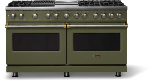 Viking 5 Series VDR56046GQMABBLP - 60"W. Dual Fuel Range; Six Burners with Griddle and Grill