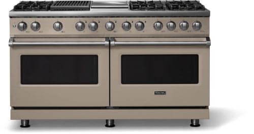 Viking VDR56046GQNALP 60 Inch Freestanding Dual Fuel Range with 6
