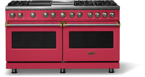 Viking 5 Series VDR56046GQVABBLP - 60"W. Dual Fuel Range; Six Burners with Griddle and Grill