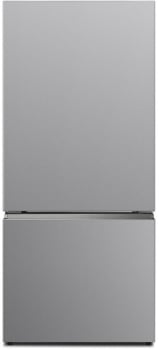 Verona VEFBF3017RISL - 30 Inch Freestanding Bottom Freezer Refrigerator