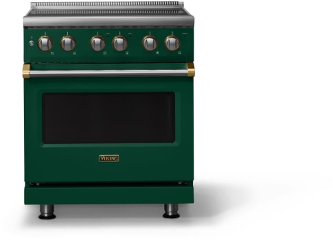 Viking 5 Series VER53044BIVBB - 30"W. Electric Range; Four Burners