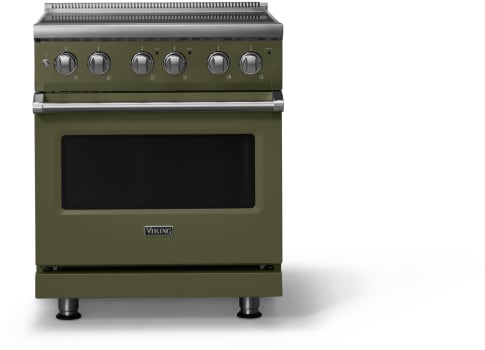 Viking 5 Series VER53044BMA - 30"W. Electric Range; Four Burners