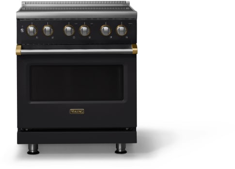 Viking 5 Series VER53044BONBB - 30"W. Electric Range; Four Burners