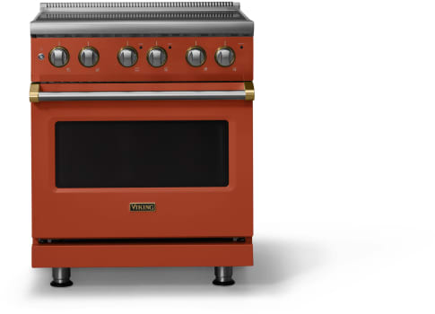 Viking 5 Series VER53044BSCBB - 30"W. Electric Range; Four Burners