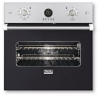 Viking Veso5272gg 27 Inch Single Electric Wall Oven With 4 1 Cu Ft Vari Speed Dual Flow Convection Oven Self Clean Infrared Broiler 10 Pass Dual Bake Element And Meat Probe Graphite Gray