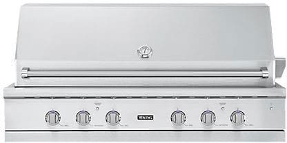 Viking Vgbq55424nss 54 Inch Built In Gas Grill With 2 Infrared Rotisseries Warming Rack Smoker Box 950 Sq In Cooking Area 4 Stainless Steel Burners And Stainless Steel Grates Natural Gas