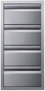 Memphis Grills VGC15DB4 - 15 Inch Quadruple Access Drawer With Soft Close