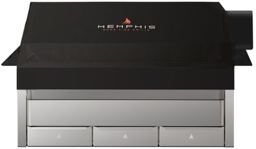 Memphis Grills Elite VGCOVER16 - Black Premium Cover for Elite ITC3 Built-In Pellet Grill