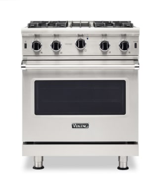 Viking 5 Series VGIC53024BSSLP - Front View