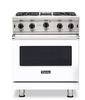 Viking 5 Series VGIC53024BWH - 30 Inch Open Burner Gas Range