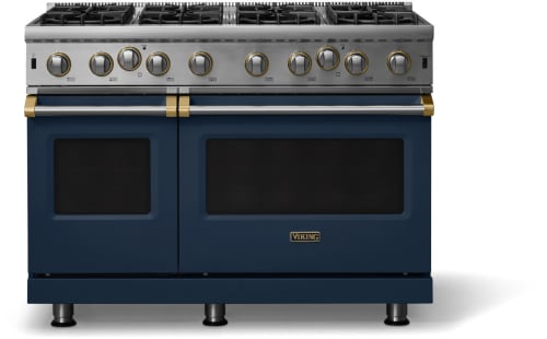 Viking 5 Series VGIC54828BSBBB - 48”W. Gas Range; Eight Burners