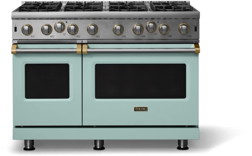 Viking 5 Series VGIC54828BSPBB - 48”W. Gas Range; Eight Burners