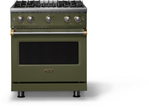 Viking 5 Series VGR53044BMABB - 30 Inch Gas Range with Four Burners