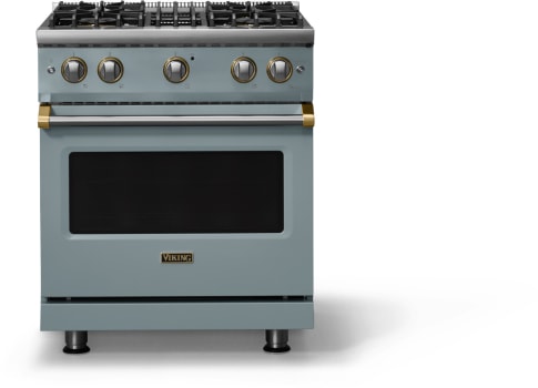 Viking 5 Series VGR53044BNSBB - 30 Inch Gas Range with Four Burners