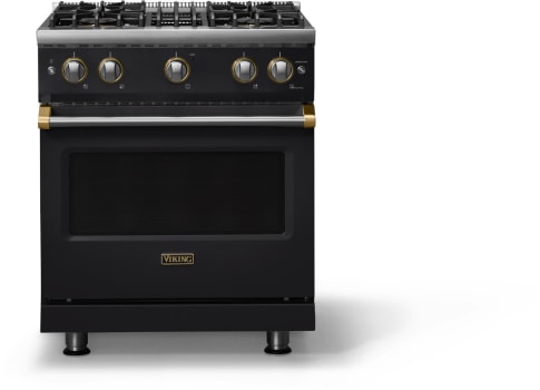 Viking 5 Series VGR53044BONBB - 30 Inch Gas Range with Four Burners