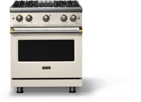Viking 5 Series VGR53044BPWBBLP - 30 Inch Gas Range with Four Burners