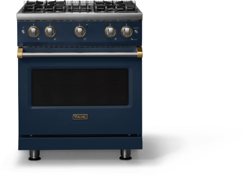 Viking 5 Series VGR53044BSBBBLP - 30 Inch Gas Range with Four Burners