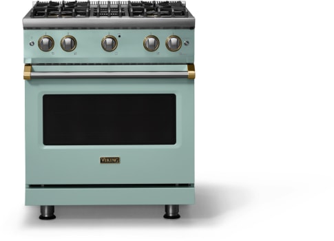 Viking 5 Series VGR53044BSPBB - 30 Inch Gas Range with Four Burners