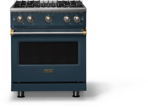 Viking 5 Series VGR53044BSQBB - 30 Inch Gas Range with Four Burners