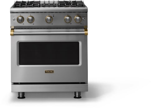 Viking 5 Series VGR53044BSSBBLP - 30 Inch Gas Range with Four Burners