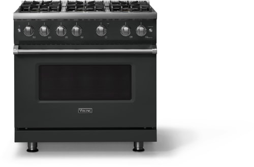 Viking 5 Series VGR53646BAN - 36 Inch Gas Range; Six Burners