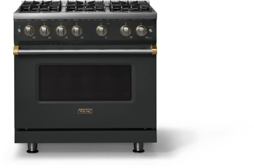 Viking 5 Series VGR53646BANBBLP - 36 Inch Gas Range; Six Burners