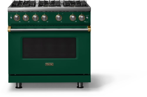 Viking 5 Series VGR53646BIVBBLP - 36 Inch Gas Range; Six Burners