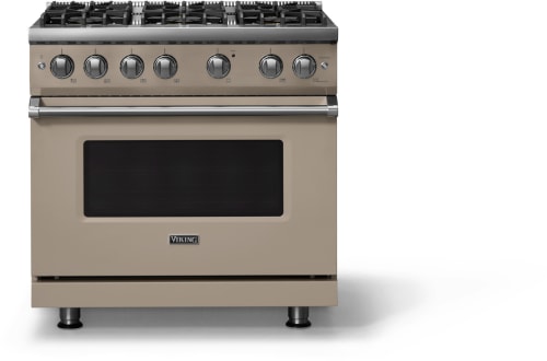 Viking 5 Series VGR53646BNALP - 36 Inch Gas Range; Six Burners