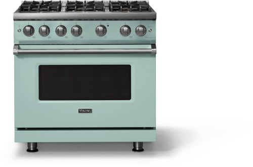 Viking 5 Series VGR53646BSP - 36 Inch Gas Range; Six Burners