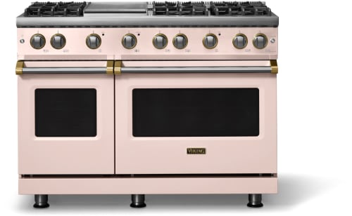 Viking 5 Series VGR54846GBHBB - 48-inch Gas Range; Six Burners with Griddle