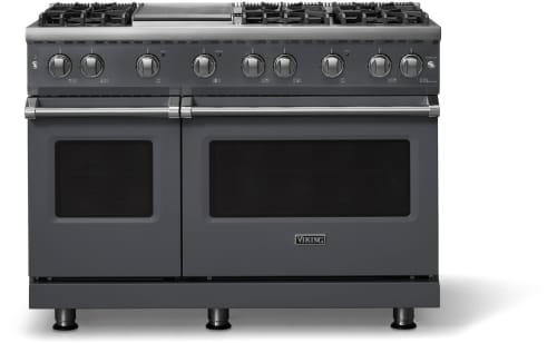 Viking 5 Series VGR54846GCS - 48-inch Gas Range; Six Burners with Griddle