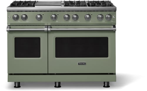 Viking 5 Series VGR54846GEU - 48-inch Gas Range; Six Burners with Griddle