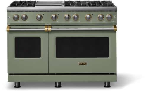 Viking 5 Series VGR54846GEUBB - 48-inch Gas Range; Six Burners with Griddle