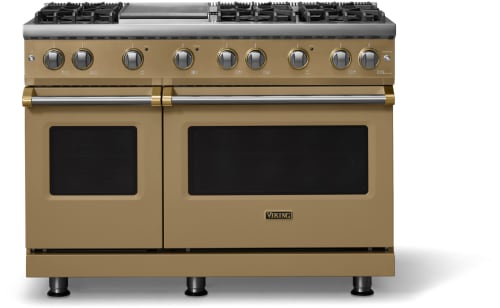 Viking 5 Series VGR54846GGHBBLP - 48-inch Gas Range; Six Burners with Griddle