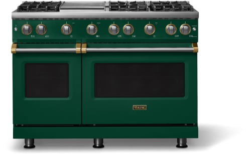 Viking 5 Series VGR54846GIVBBLP - 48-inch Gas Range; Six Burners with Griddle