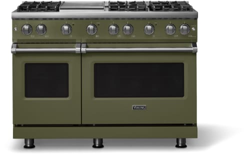 Viking 5 Series VGR54846GMALP - 48-inch Gas Range; Six Burners with Griddle