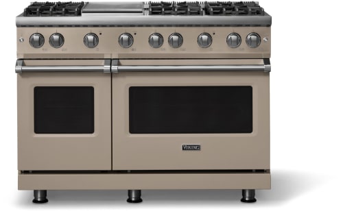Viking 5 Series VGR54846GNA - 48-inch Gas Range; Six Burners with Griddle