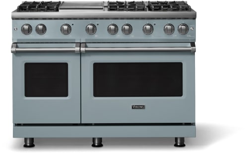 Viking 5 Series VGR54846GNS - 48-inch Gas Range; Six Burners with Griddle